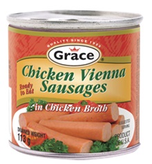 Grace Chicken Vienna Sausages Regular
