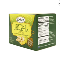 Instant Ginger Lemon Tea