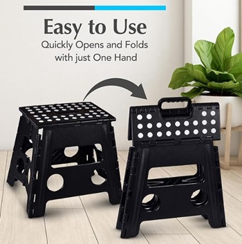 Folding Step Stool (13-Inch Height)